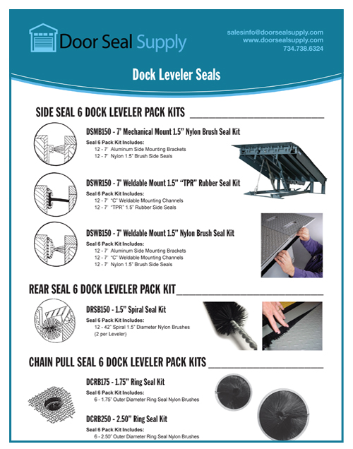 Dock Leveler Brush Seal pdf